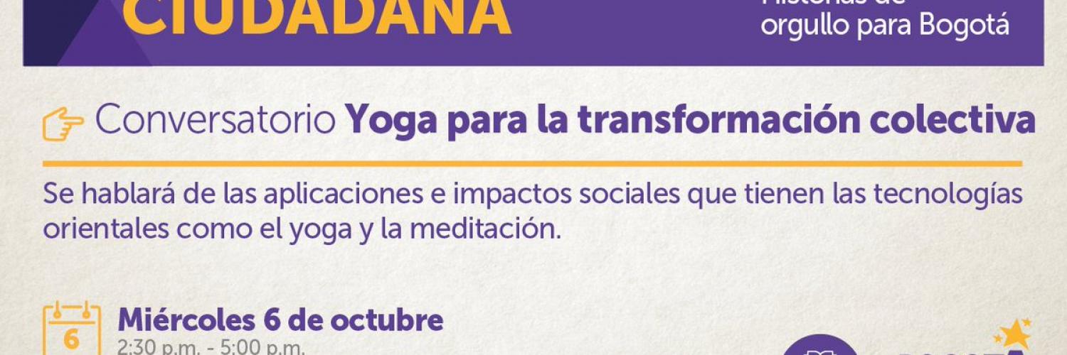 Conversatorio Yoga para la transformación colectiva