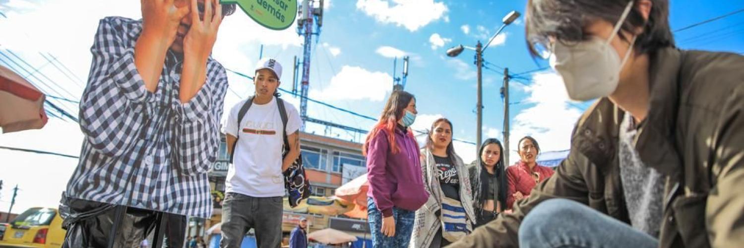 Acciones pedagógicas de cultura ambiental en Bogotá