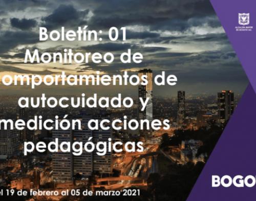 Boletín 1. Monitoreo uso de medidas de bioseguridad calle 2021