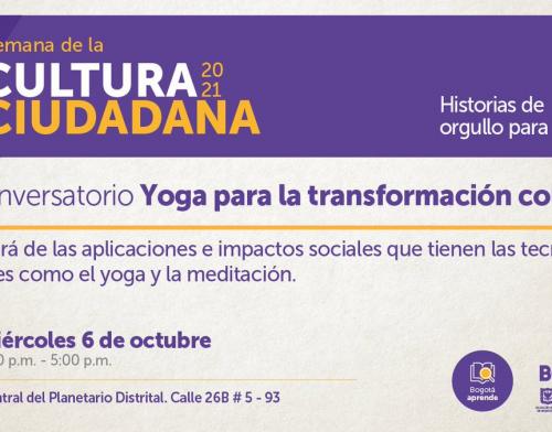 Conversatorio Yoga para la transformación colectiva